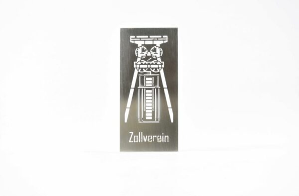 Edelstahl-Einschub ZECHE ZOLLVEREIN