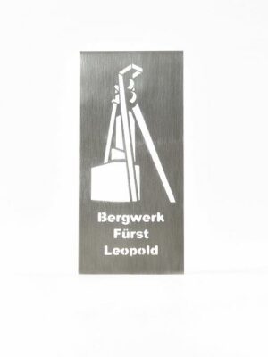 Edelstahl-Einschub BERGWERK FÜRST LEOPOLD