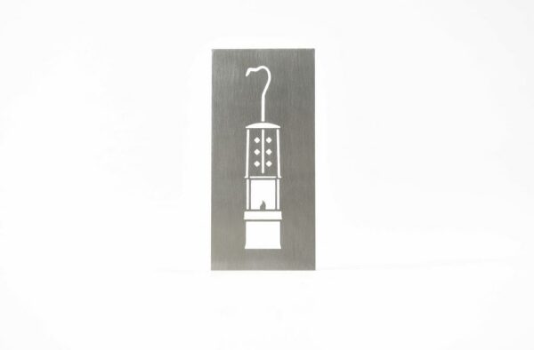Edelstahl-Einschub GRUBENLAMPE