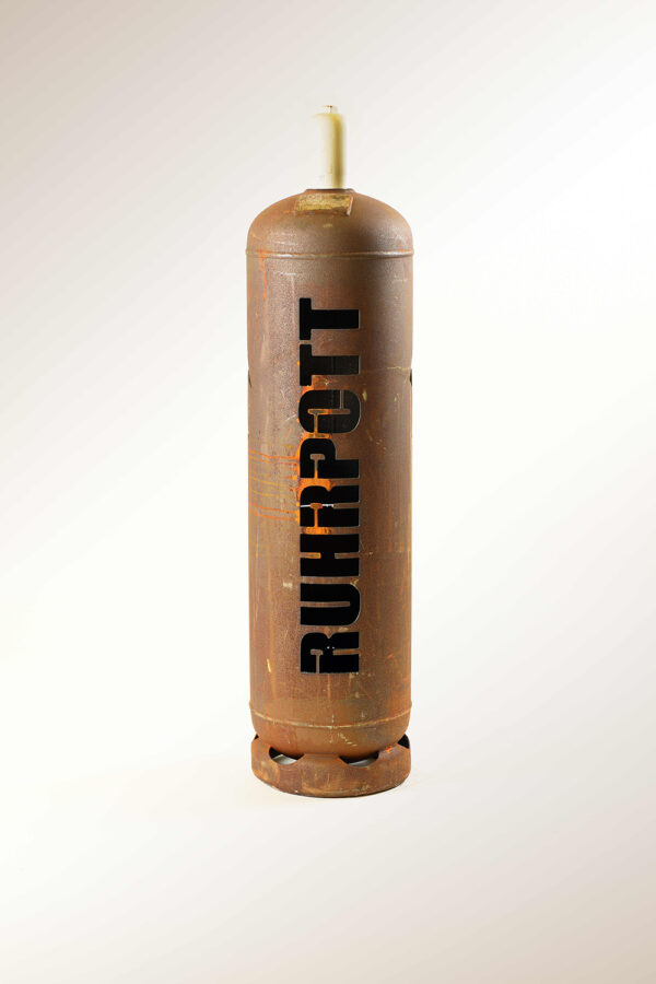 Gasflaschenskulptur RUHRPOTT